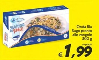 Onda Blu Sugo pronto alle vongole 300 g