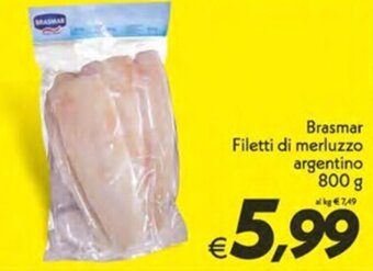Iper Super Conveniente Brasmar Filetti di merluzzo argentino 800 g offerta