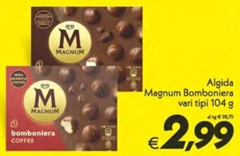 Algida Magnum Bomboniera vari tipi 104 g