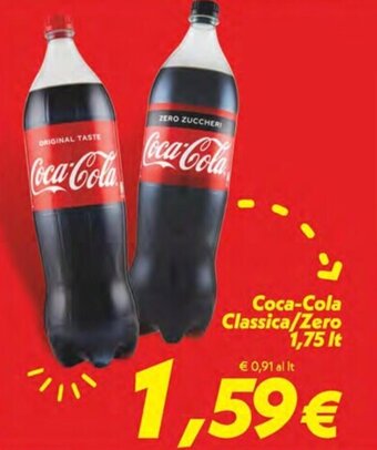 Coca-Cola Classica/Zero 1,75 It