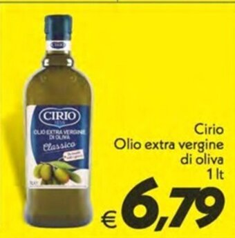 Iper Super Conveniente Cirio Olio extra vergine di oliva 1 lt offerta