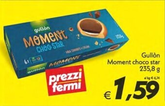 Gullon Moment choco star 235,8 g