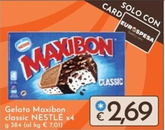 Gelato Maxibon classic NESTLÉ x4 g 384