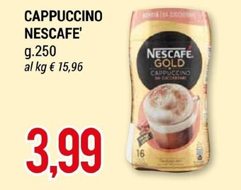 Hardis CAPPUCCINO NESCAFE' g.250 offerta