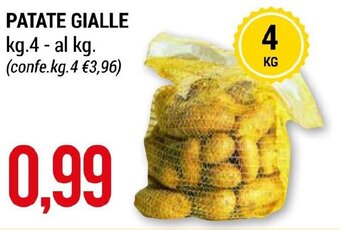 Hardis PATATE GIALLE kg.4 offerta