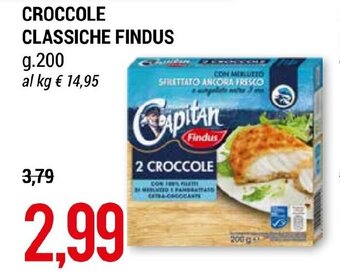 Hardis CROCCOLE CLASSICHE FINDUS g. 200 offerta