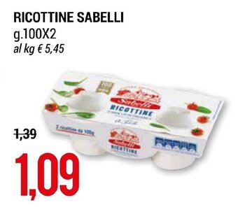 RICOTTINE SABELLI g.100x2