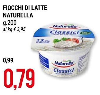 FIOCCHI DI LATTE NATURELLA g.200