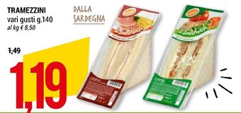Hardis TRAMEZZINI vari gusti g.140 offerta