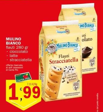 Crai MULINO BIANCO flauti 280 gr offerta