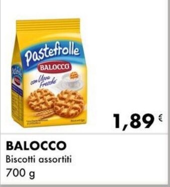 Iper Tosano BALOCCO Biscotti assortiti 700 g offerta
