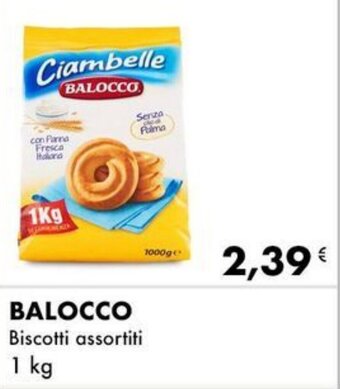 Iper Tosano BALOCCO Biscotti assortiti 1 kg offerta
