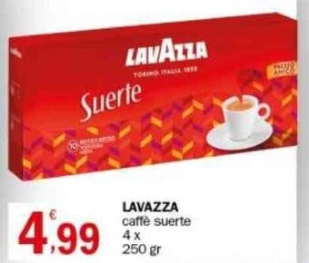 Crai LAVAZZA caffè suerte 4x 250 gr offerta
