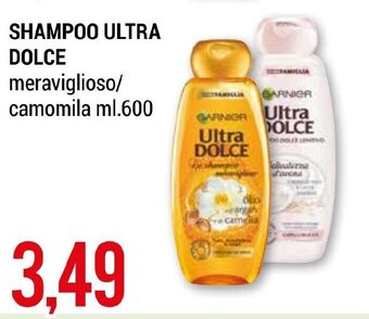 Hardis SHAMPOO ULTRA DOLCE meraviglioso/ camomila ml.600 offerta