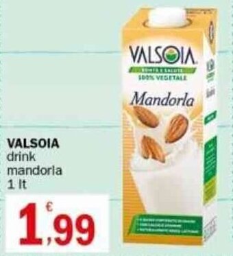 Crai VALSOIA drink mandorla 1 lt offerta