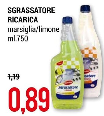 SGRASSATORE RICARICA marsiglia/limone ml.750