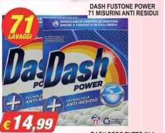 Maury's DASH FUSTONE POWER 71 MISURINI ANTI RESIDUI offerta