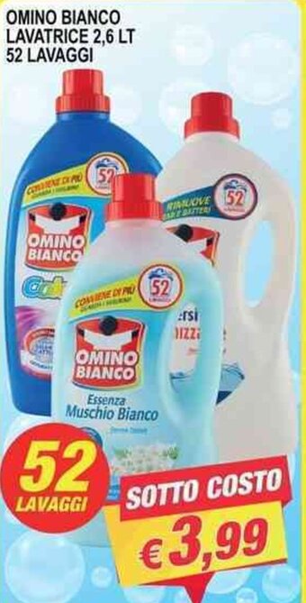 OMINO BIANCO LAVATRICE 2,6 LT 52 LAVAGGI