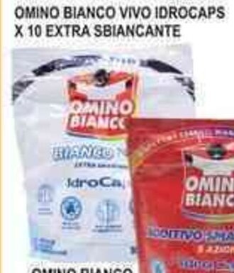 OMINO BIANCO IDROCAPS X 10 ADD. SMACCHIANTE