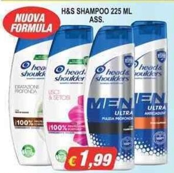 Maury's H&S SHAMPOO 225 ML ASS. offerta