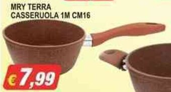 Maury's MRY TERRA CASSERUOLA 1M CM16 offerta