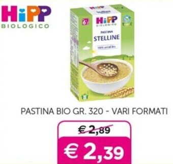 Universo Bimbo PASTINA BIO GR. 320 - VARI FORMATI offerta