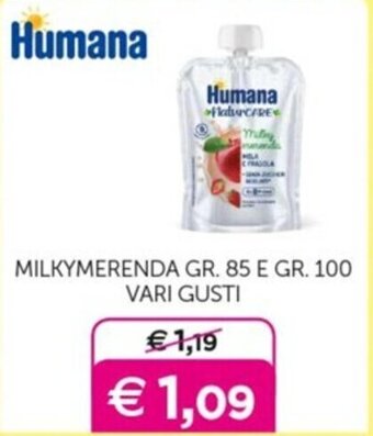Universo Bimbo MILKYMERENDA GR. 85 E GR. 100 VARI GUSTI offerta