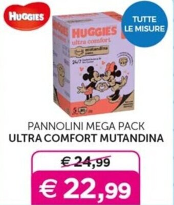 PANNOLINI MEGA PACK ULTRA COMFORT MUTANDINA
