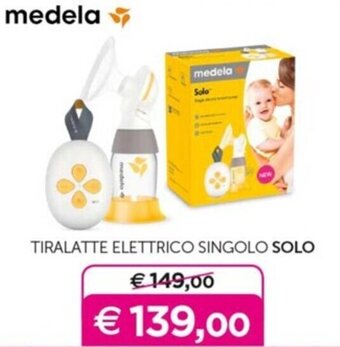 TIRALATTE ELETTRICO SINGOLO SOLO
