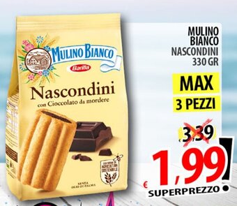 Il Genio Supermercato MULINO BIANCO NASCONDINI 330 GR offerta