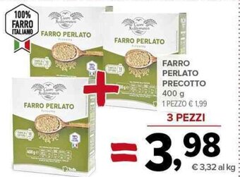 Todis FARRO PERLATO PRECOTTO 400 g offerta