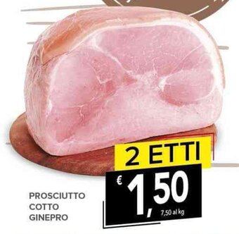 Todis PROSCIUTTO COTTO GINEPRO offerta