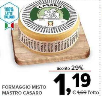 Todis FORMAGGIO MISTO MASTRO CASARO offerta