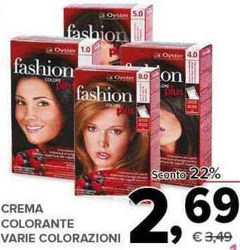 CREMA COLORANTE VARIE COLORAZIONI
