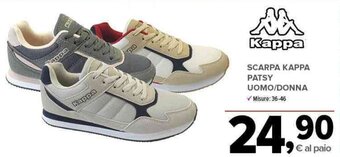 Todis SCARPA KAPPA PATSY UOMO/DONNA ✓Misure: 36-46 offerta
