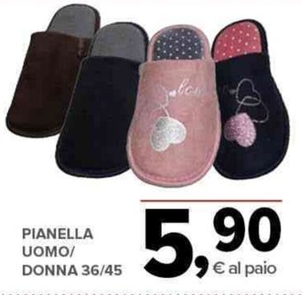 Todis PIANELLA UOMO/ DONNA 36/45 offerta