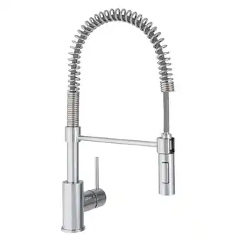 Miscelatore lavello sweet/thomas a molla con doccetta cromo