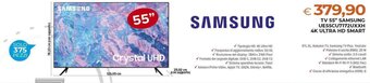 TV 55" SAMSUNG UE55CU7172UXXH 4K ULTRA HD SMART