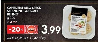 Bennet Bennet Canederli Allo Speck Selezione Gourmet offerta