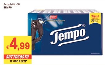 Iper La Grande Fazzoletti x56 TEMPO offerta