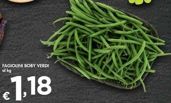 Bennet Fagiolini Boby Verdi offerta