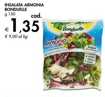 Bennet Bonduelle Insalata Armonia 150 G(ml) offerta