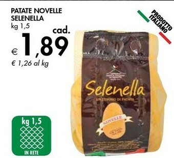 Bennet Selenella Patate Novelle 1500 G(ml) offerta