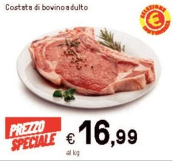Iper La Grande Costata di bovino adulto offerta