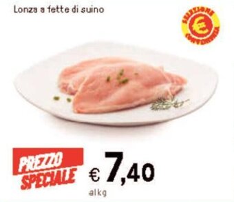 Lonza a fette di suino