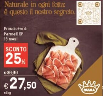 Iper La Grande Prosciutto di Parma DOP 18 mesi offerta