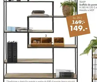 Trapp Scaffale Da Parete