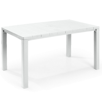 Mondo Brico Tavolo julie 147x90x75h bianco offerta