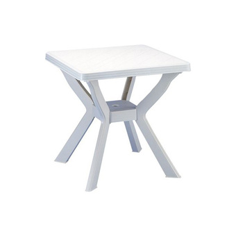 Mondo Brico Tavolo plastica reno tipo nilo bianco 70x70 h72 offerta