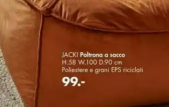 Jacki Poltrona A Sacco